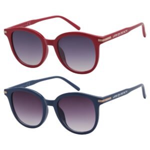 Urban Beach Damen-Sonnenbrille - Retro Round Gradient