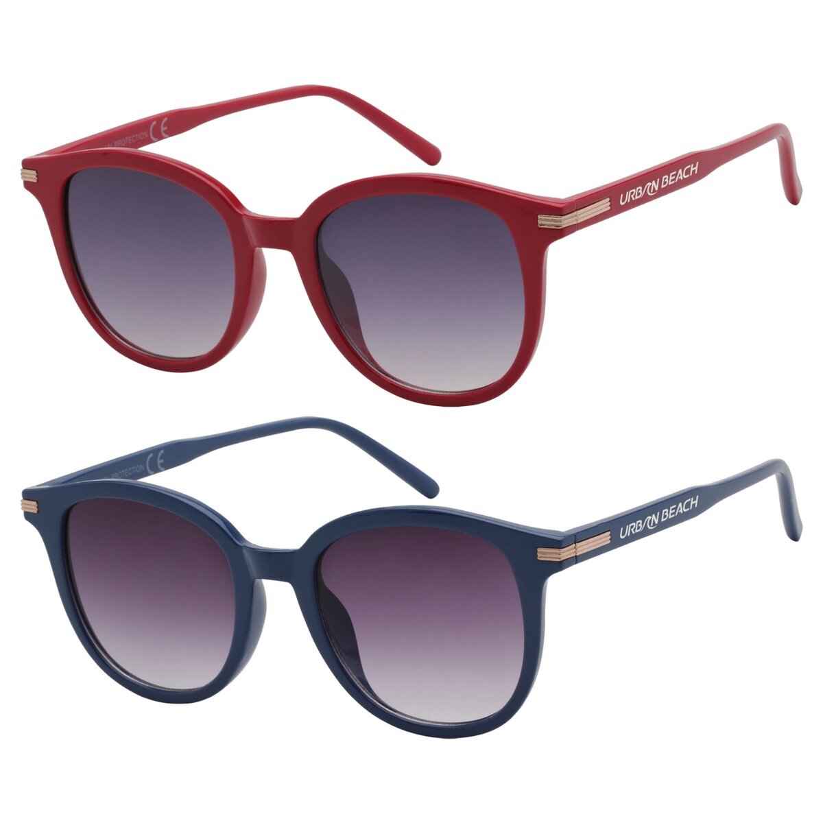 Urban Beach Dames Zonnebril – Retro Round Gradient
