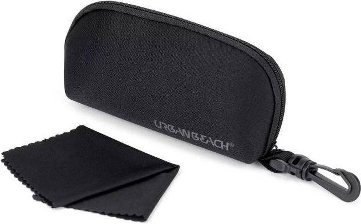 Urban Beach Hank Herenzonnebril Zwart/Bruin - Gepolariseerd met Vierkant Montuur - Afbeelding 3