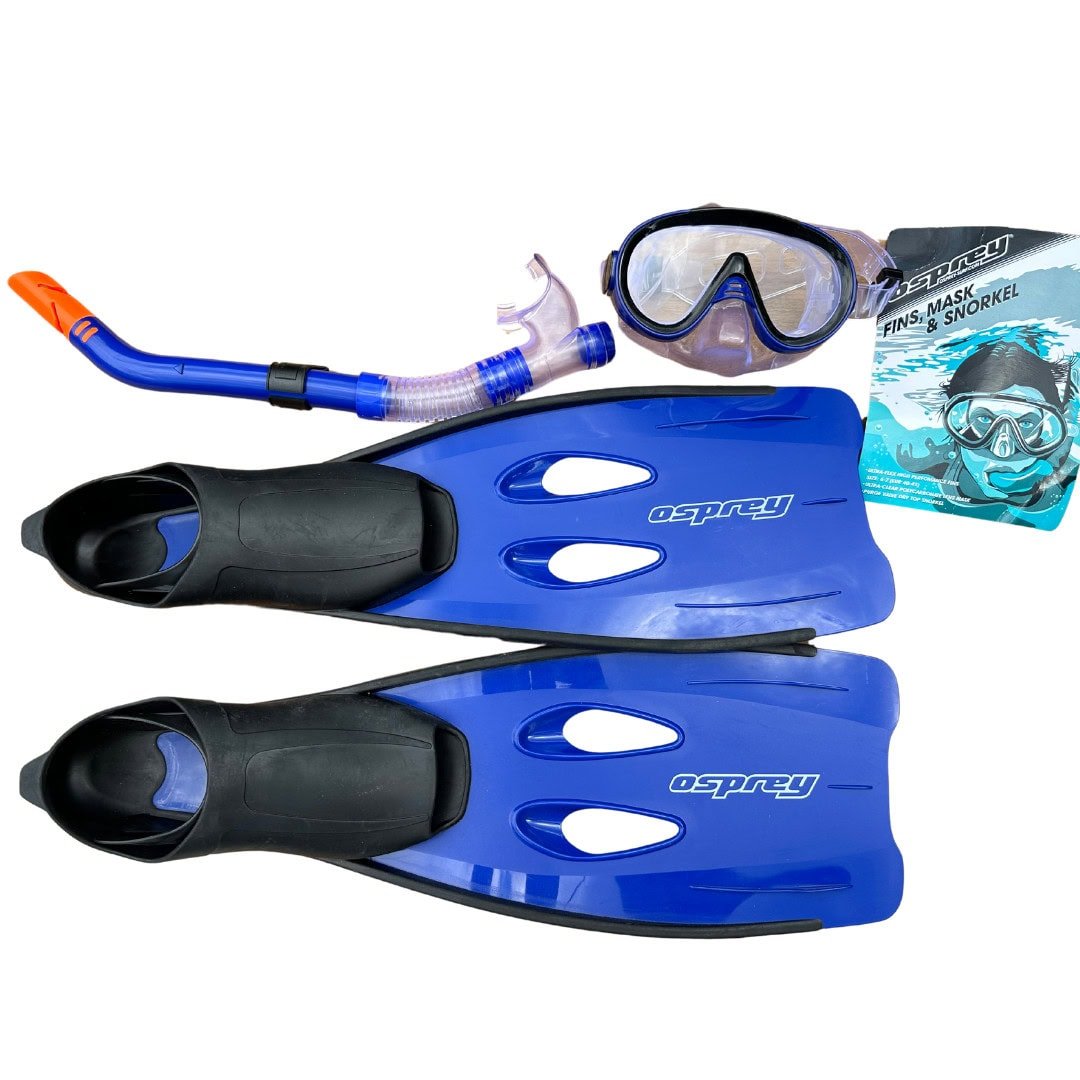 Osprey Snorkel Set - Fins, Mask & Snorkel - 40-41 EU