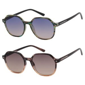 Urban Beach Damen Sonnenbrille - Geometrisches Vintage Design