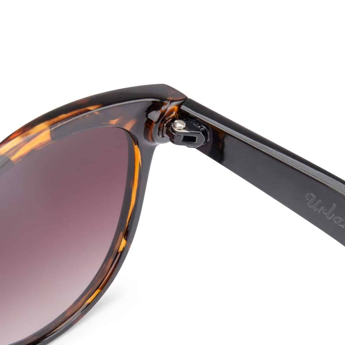 Urban Beach Alya Dames Zonnebril - Cat Eye Cat-3 UV Bescherming - Bruin met Bruine Lens - Panter – Bild 4