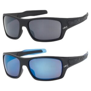 Urban Beach Herren-Sonnenbrille - Grip Series Schwarz & Blau