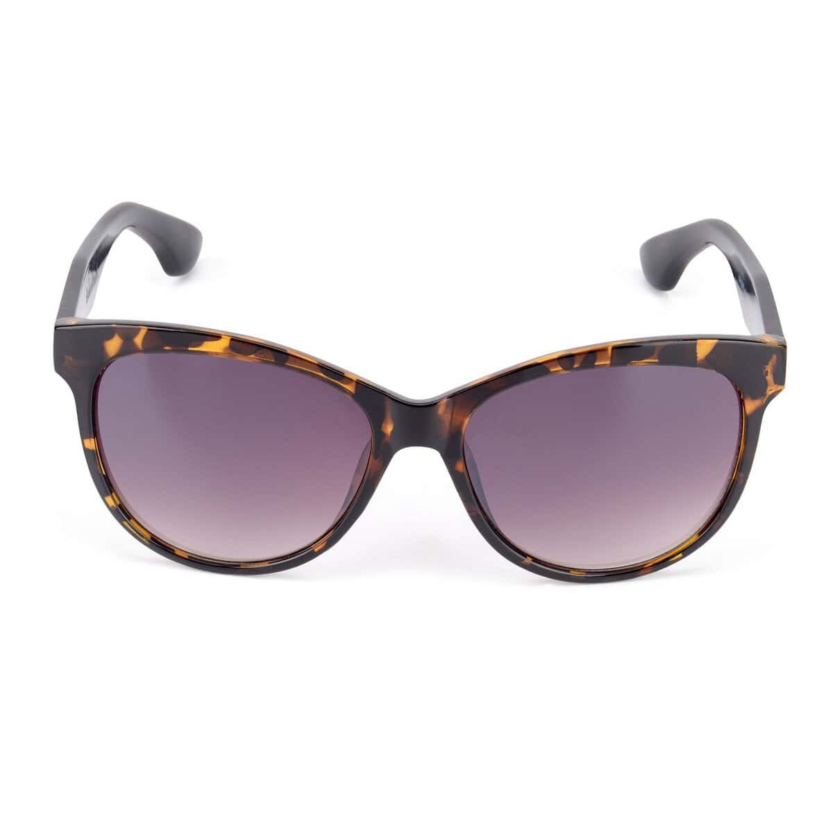 Urban Beach Alya Dames Zonnebril - Cat Eye Cat-3 UV Bescherming - Bruin met Bruine Lens - Panter – Bild 2