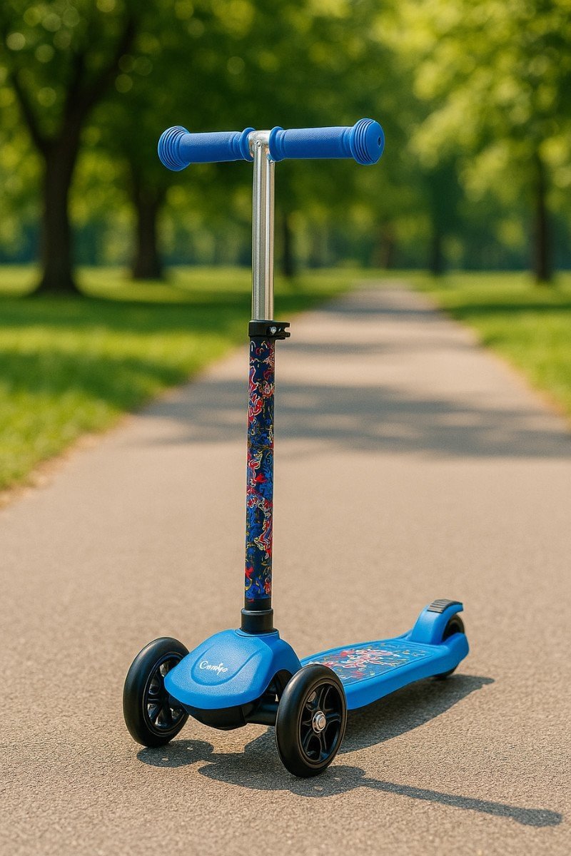 Street Rider 3-Wiel Kinderstep – Verstelbaar Stuur – Roze of Blauw – Vanaf 3 Jaar – Bild 2