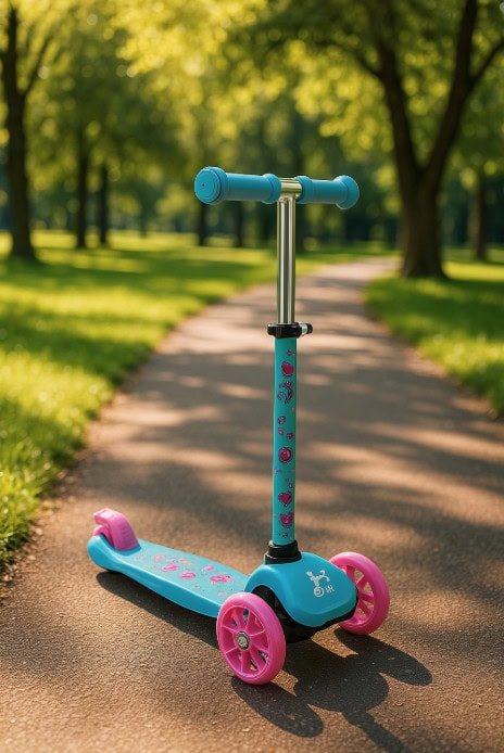 Street Rider 3-Wiel Kinderstep – Verstelbaar Stuur – Roze of Blauw – Vanaf 3 Jaar – Bild 3