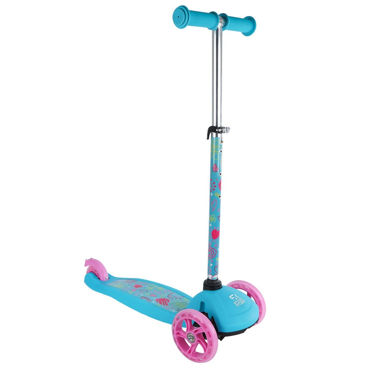 Street Rider 3-Wiel Kinderstep – Verstelbaar Stuur – Roze of Blauw – Vanaf 3 Jaar – Bild 5