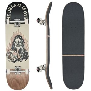 Globe G1 Dream Reaper skateboard 8.375 inch – street & park complete board