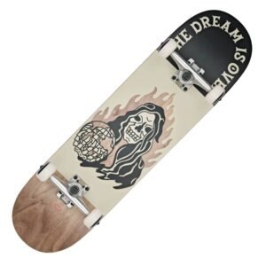 Globe G1 Dream Reaper skateboard 8.375 inch – onderkant
