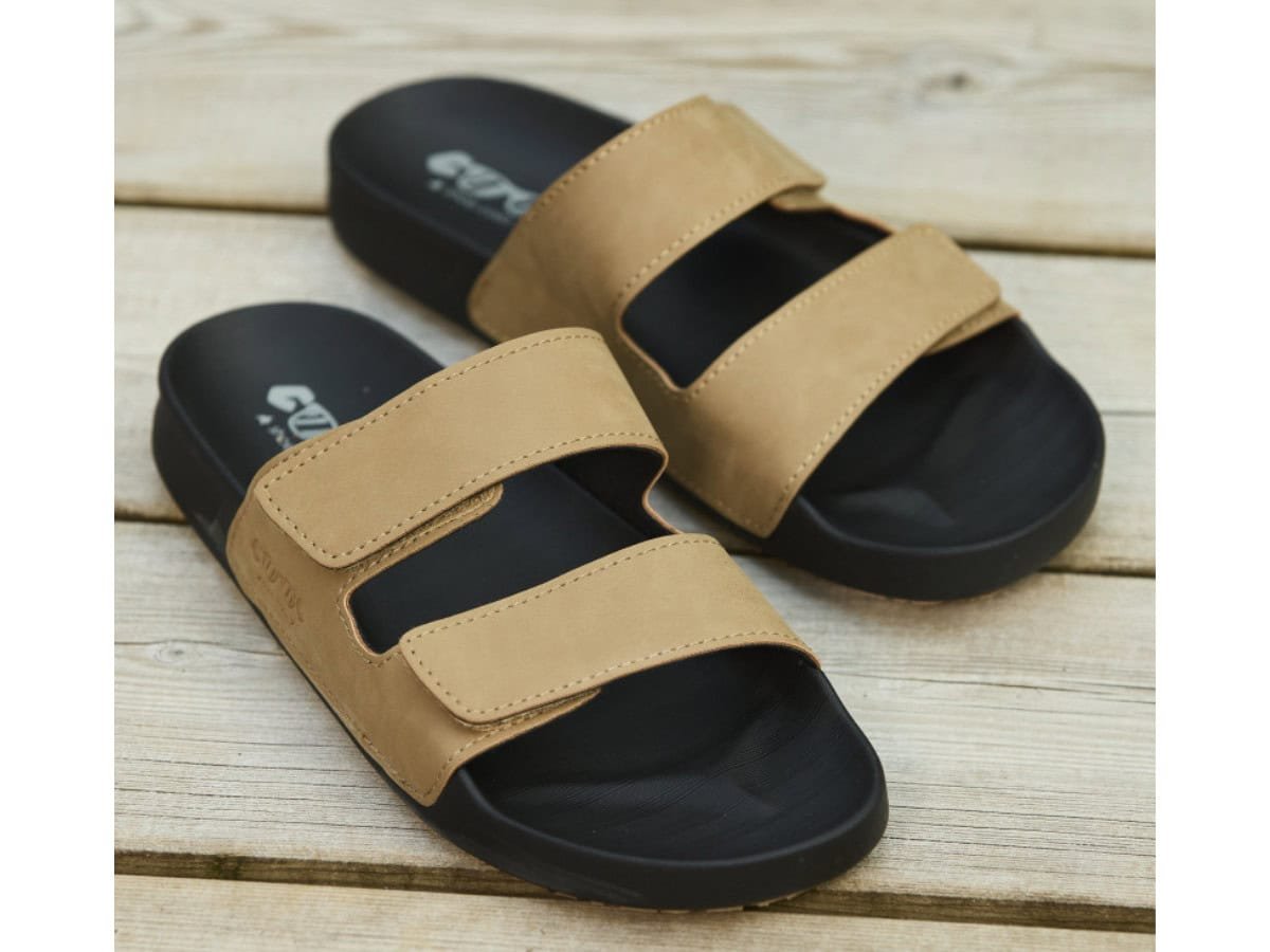 Cool Shoe Corp. Chill Heren Sandalen Tan - Comfortabel & Duurzaam - Afbeelding 3