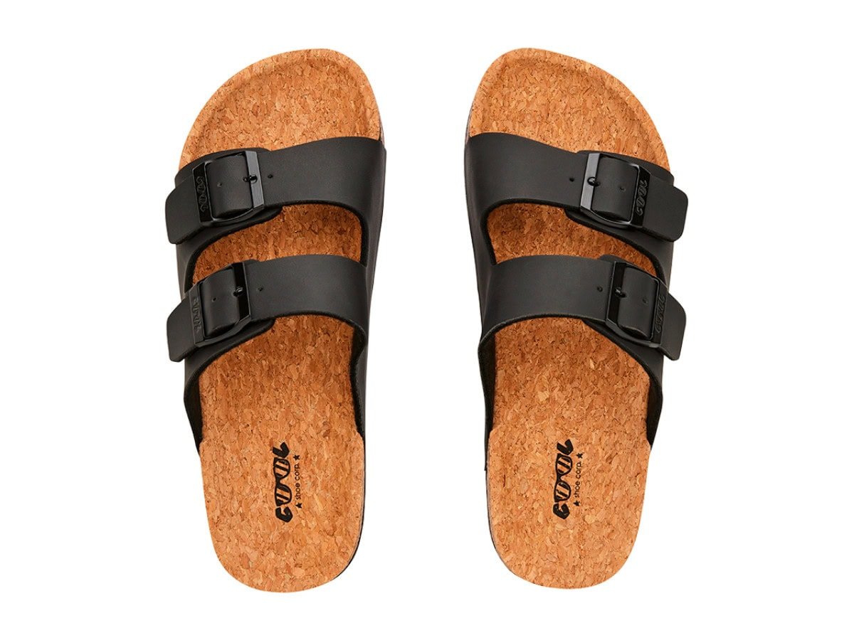 Cool Shoe Corp. Bubble Heren Sandalen Cork Zwart - Image 4
