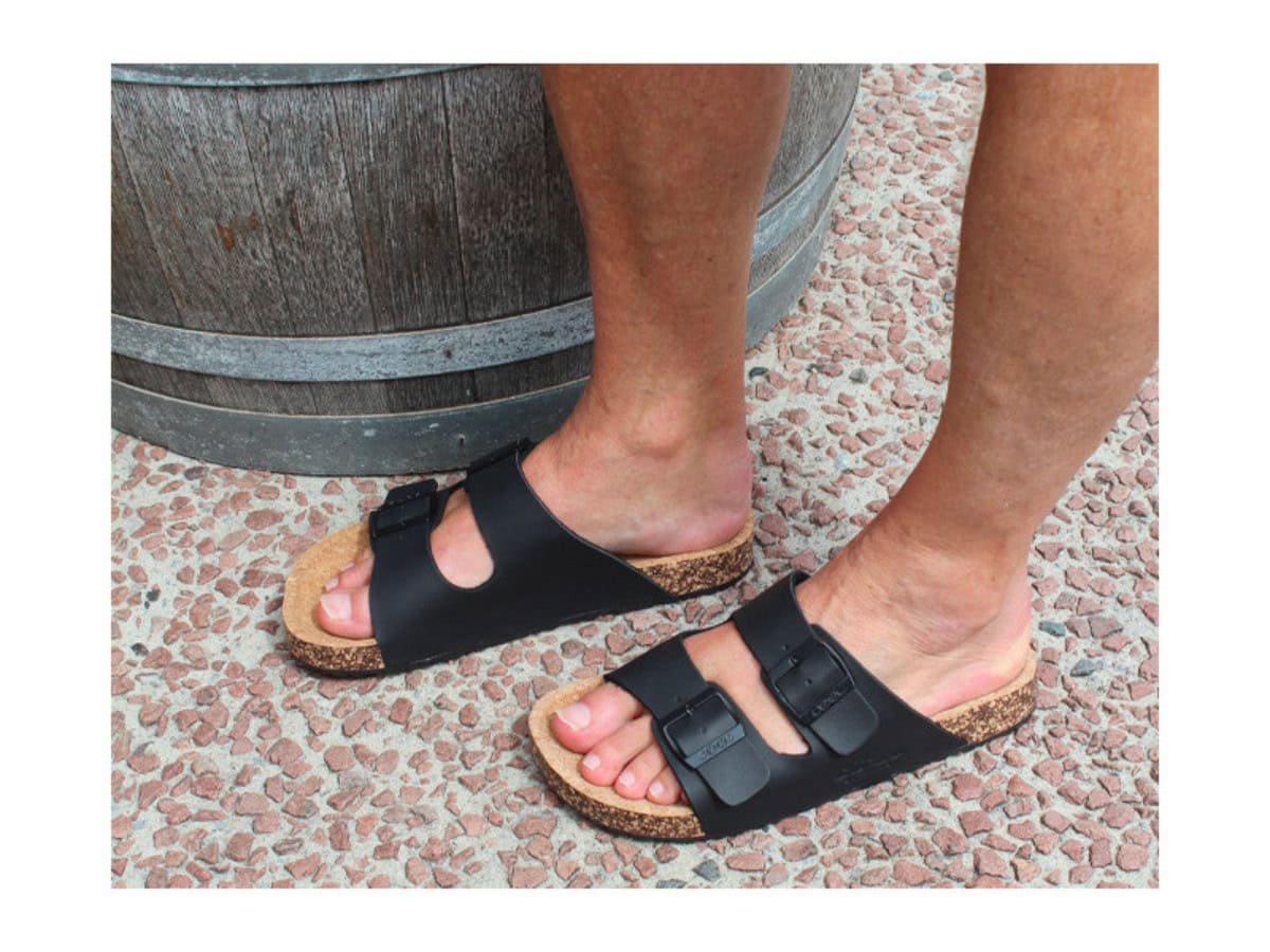 Cool Shoe Corp. Bubble Heren Sandalen Cork Zwart - Image 2