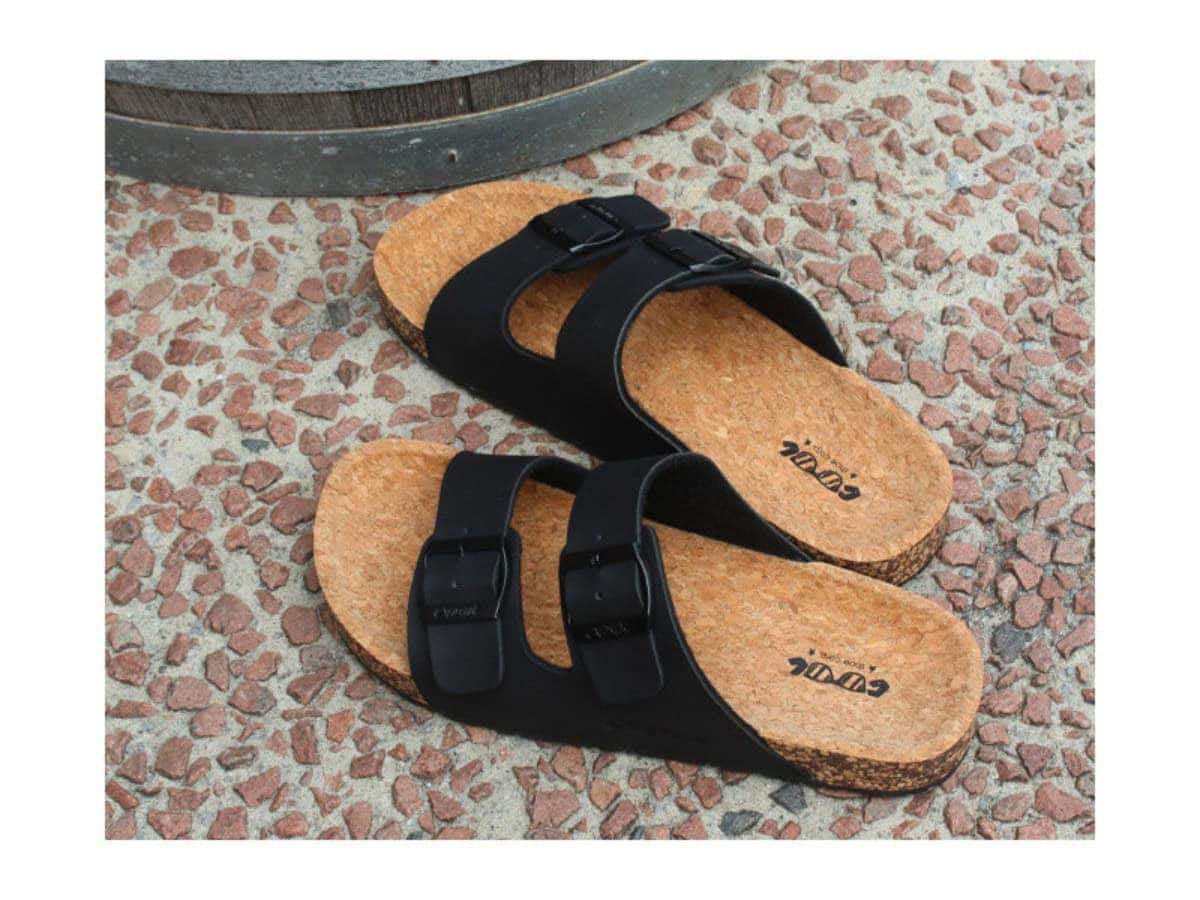 Cool Shoe Corp. Bubble Heren Sandalen Cork Zwart - Image 3