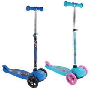 Street Rider 3-Rad Kinderroller - Verstellbarer Lenker - Rosa oder Blau - Ab 3 Jahren