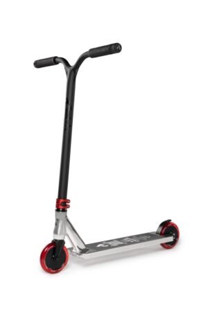 Chilli Chilli Stunt-Scooter – Riders Choice Zero V2 – 120-mm-Räder – Silber – Polierte Oberfläche