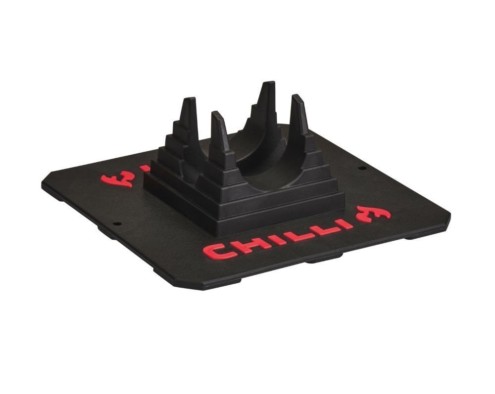 Chilli - Step Standaard - Zwart/Rood - Vrijstaand design