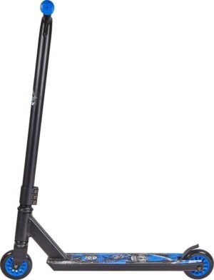ROCES Blast Stuntstep Kids Urban Ready schwarz T-bar blau Räder
