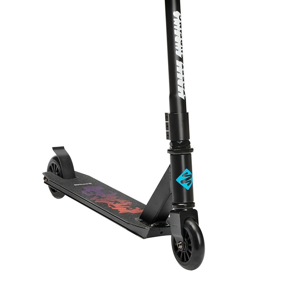 Street Surfing - Trickster Stuntstep - Black Gum - 100mm Wielen - Klaar voor het skatepark - Image 2