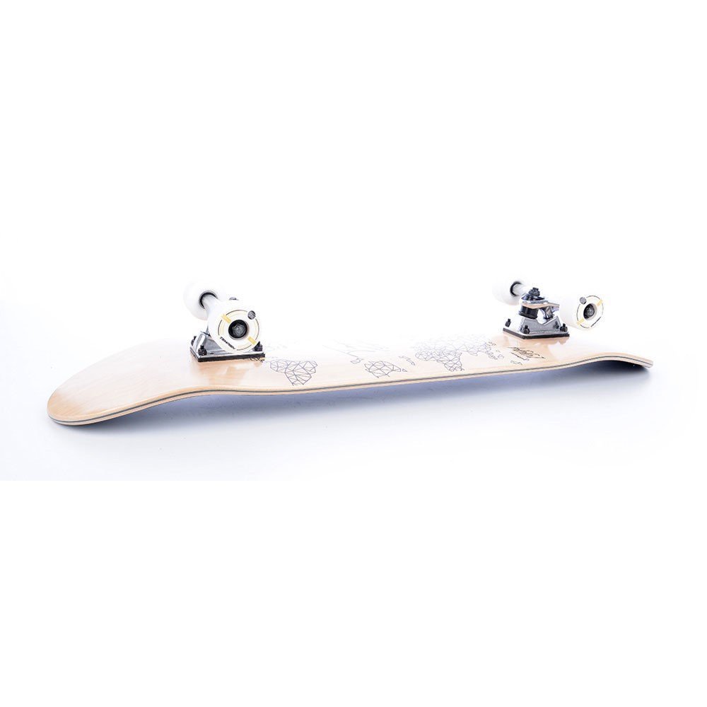 Complete setup Tempish Ontop Skateboard met aluminium trucks en witte wielen