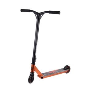 Tempish Ventus Elox 110 stuntstep oranje zijkant met 110mm wielen