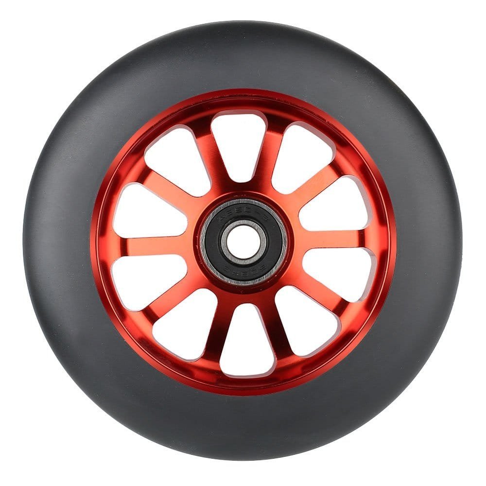 Vokul Stuntstep Wheels 110mm ALU 2 pieces Red - ALU Core 2-pack